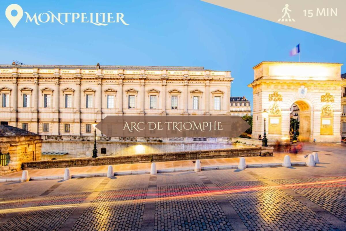 063 - Studio Didion, Centre Gare St Roch, Clim, Balcon,4Pers Montpellier Exterior foto